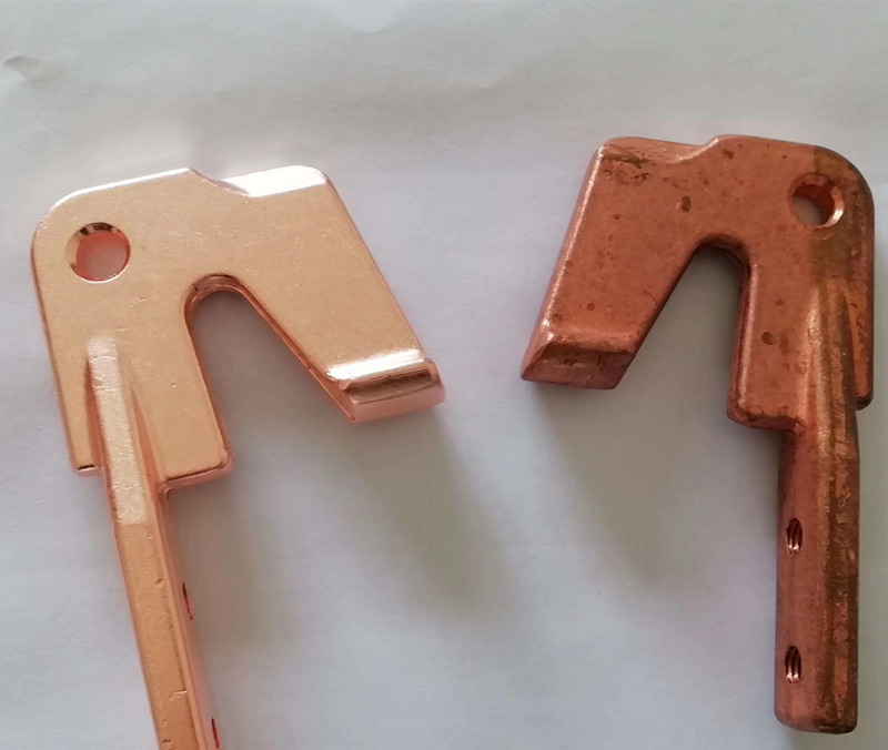 銅件去黑點(diǎn)去氧化皮效果圖