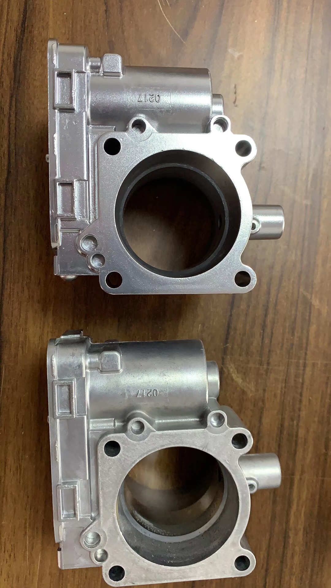 汽車配件電子節(jié)氣門閥體拋光效果圖