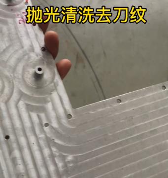 進行拋光清洗去刀紋 進行拋光清洗去刀紋